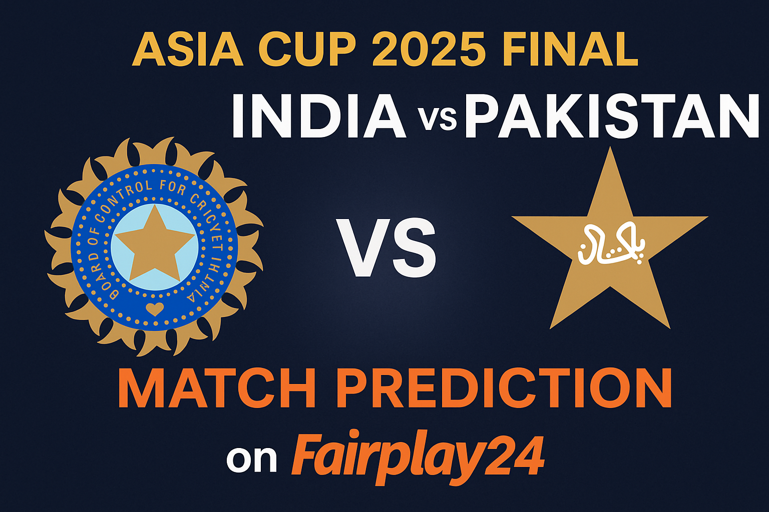 fairplay24 asia cup final prediction
