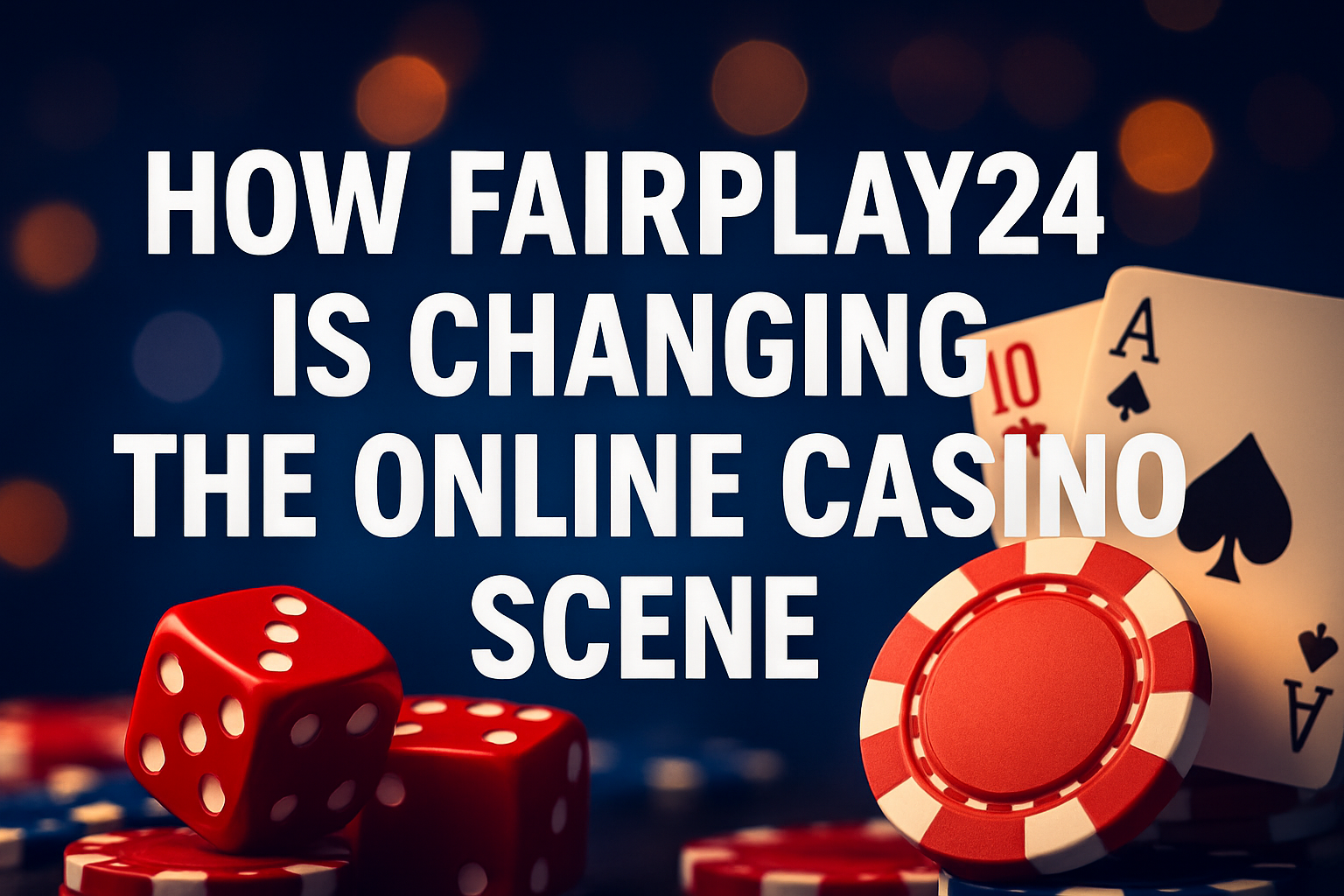 Fairplay24 Changing the Online Casino Scene